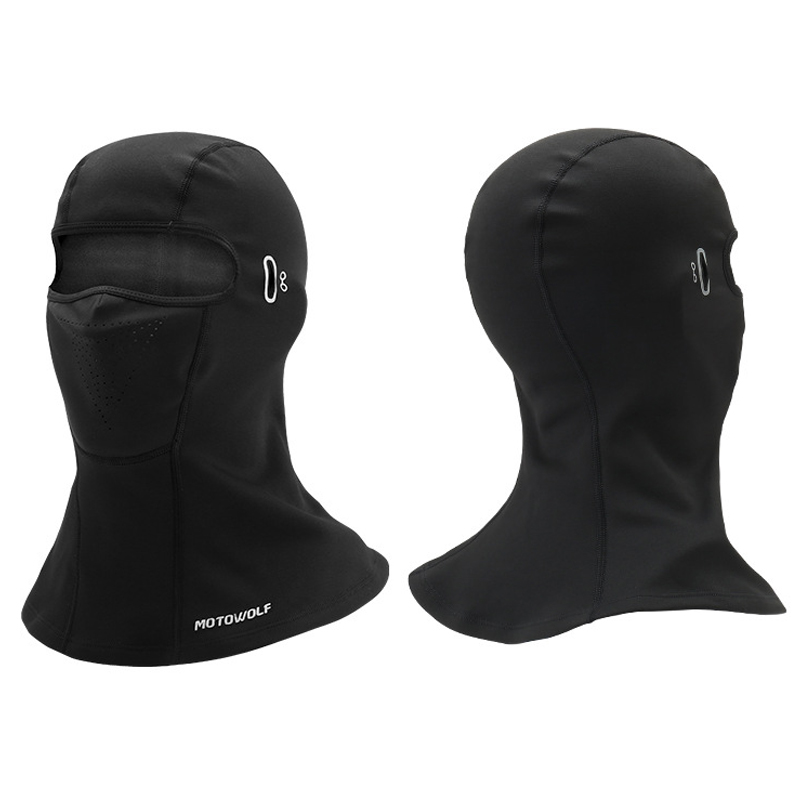 Balaclava Ski Mask Windproof Fleece - ฤดูหนาวคออุ่นความร้อนรถจักรยานยนต์ Balaclava Moto หน้ากากกันน้ําหน้ากากสกี Windproof Elastic
