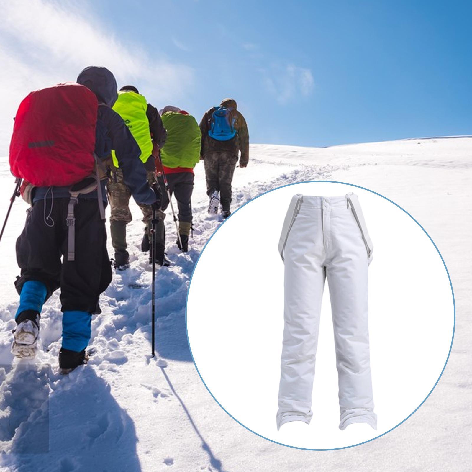 Ski Pants Waterproof Insulated Winter - กางเกงสกีบิบแบบมีฉนวนสำหรับผู้หญิง ไซส์ใหญ่ กันน้ำ ชุดกันหนาวสำหรับเล่นสโนว์บอร์ด กางเกงขายาวสำหรับเล่นสเลด ฤดูหนาว