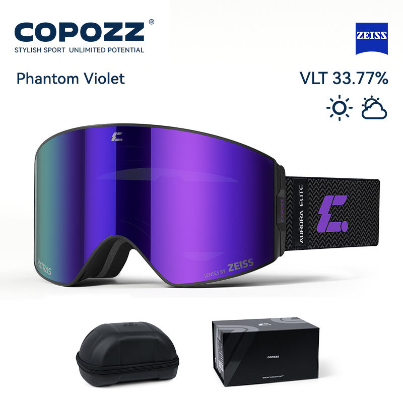 Ski Goggles Magnetic Quick Change Lens - แว่นตาสกี COPOZZ 2026 เลนส์ ZEISS รุ่นใหม่