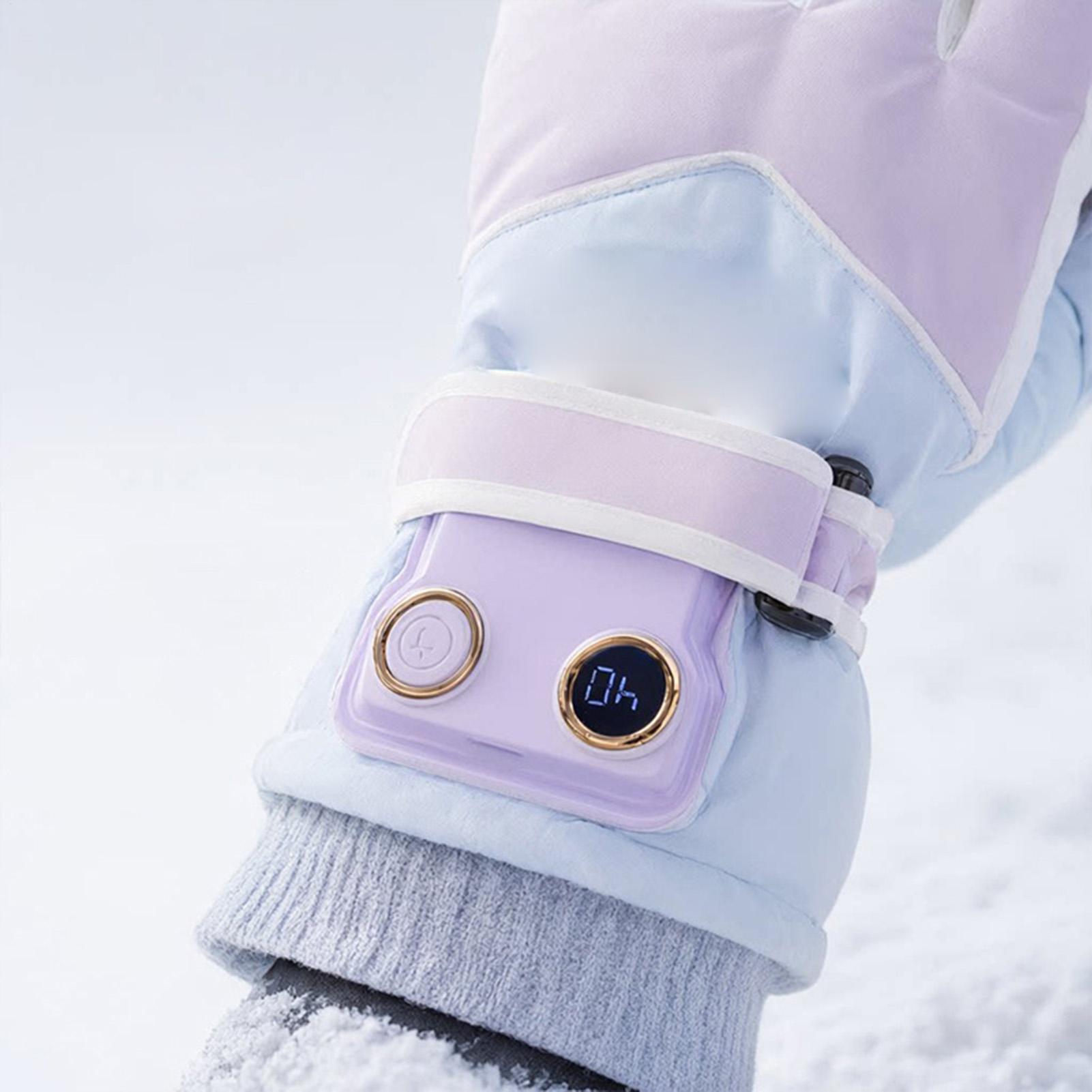 Heated Ski Gloves Battery Waterproof - ถุงมืออุ่น ปรับความร้อนได้ 3 ระดับ รองรับหน้าจอสัมผัส กันน้ำ