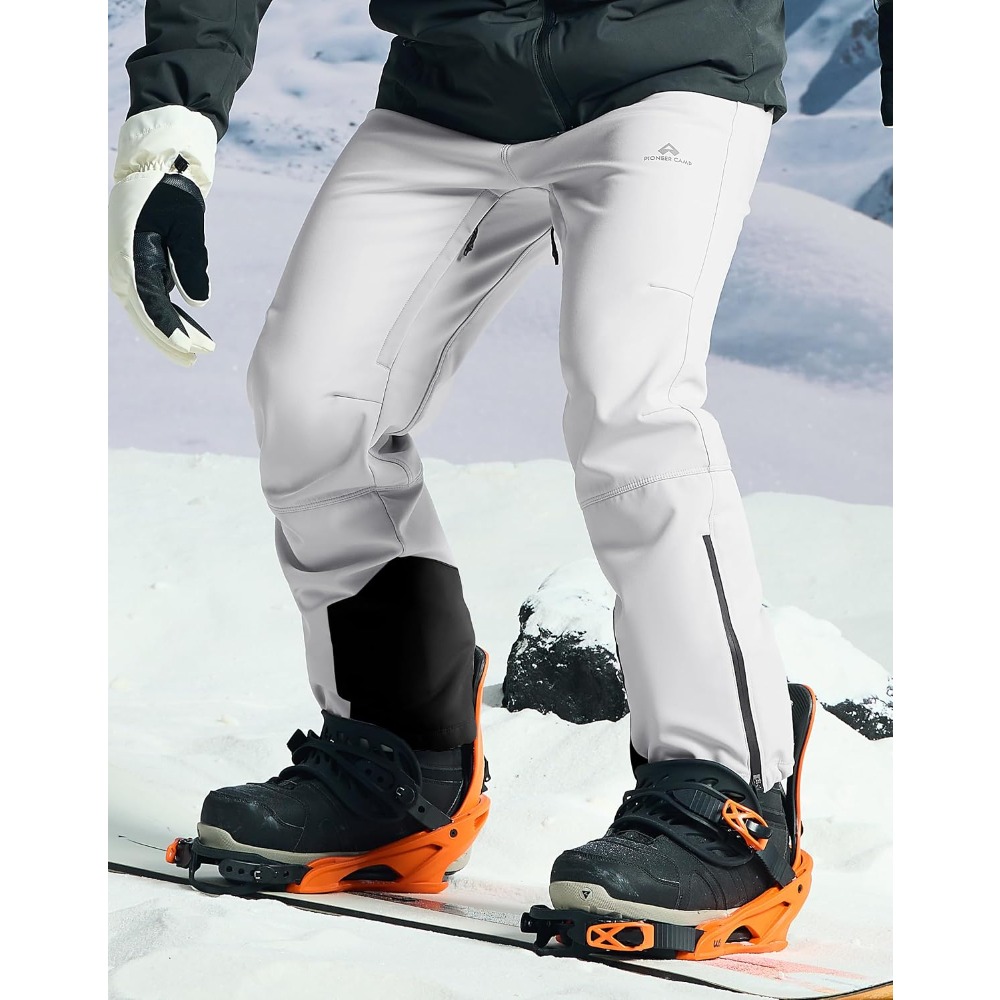 Ski Pants Waterproof Insulated Winter - กางเกงสกีสำหรับผู้ชาย Pioneer Camp กันน้ำ บุขนแกะ ซับในนุ่ม