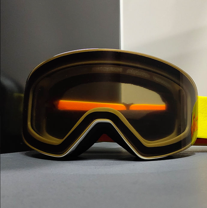 Snowboard Goggles Otg Over Glasses - แว่นตาสกีแบบสวมทับแว่นสายตา รุ่นขายดี สำหรับเล่นสโนว์บอร์ด ป้องกันฝ้า ป้องกันรังสียูวี มุมมองกว้าง
