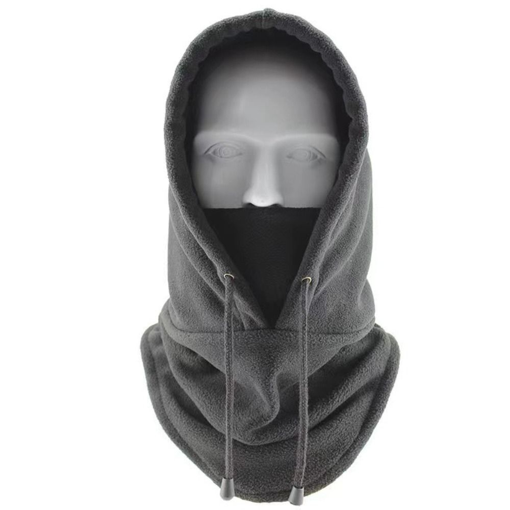 Balaclava Ski Mask Windproof Fleece - หมวกคลุมหน้าแฟชั่น ผ้าฟลีซกันลม ป้องกันความหนาว สำหรับเล่นสกีและฤดูหนาว