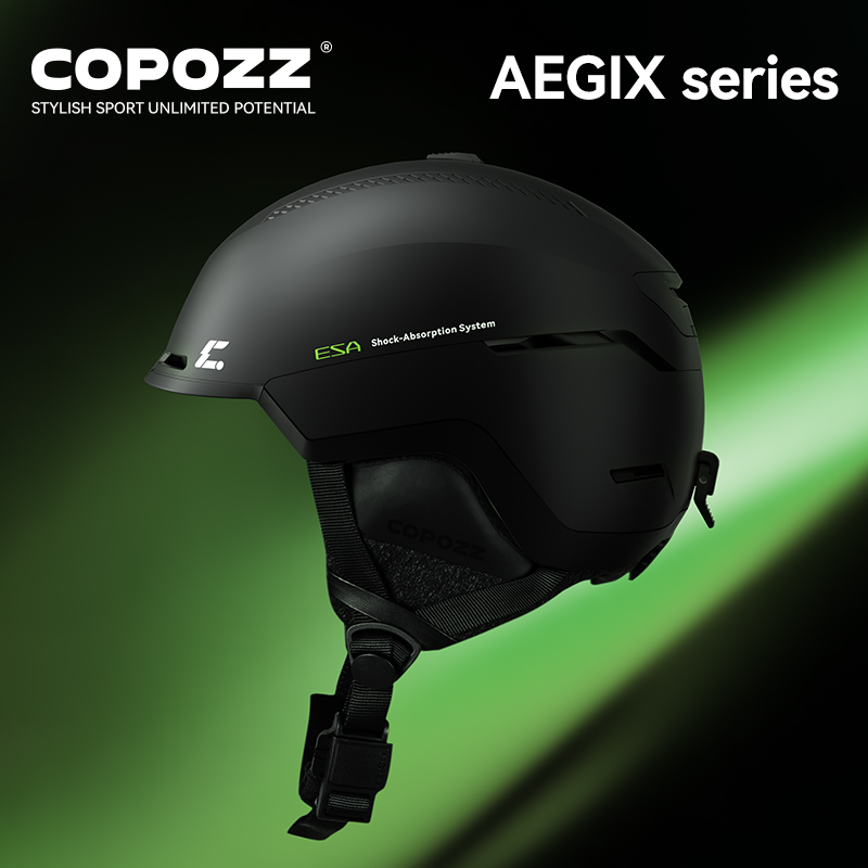 หมวกกันน็อคสกีฤดูหนาว COPOZZ แ - Ski Helmet With Integrated Visor บทวิจารณ์และราคา