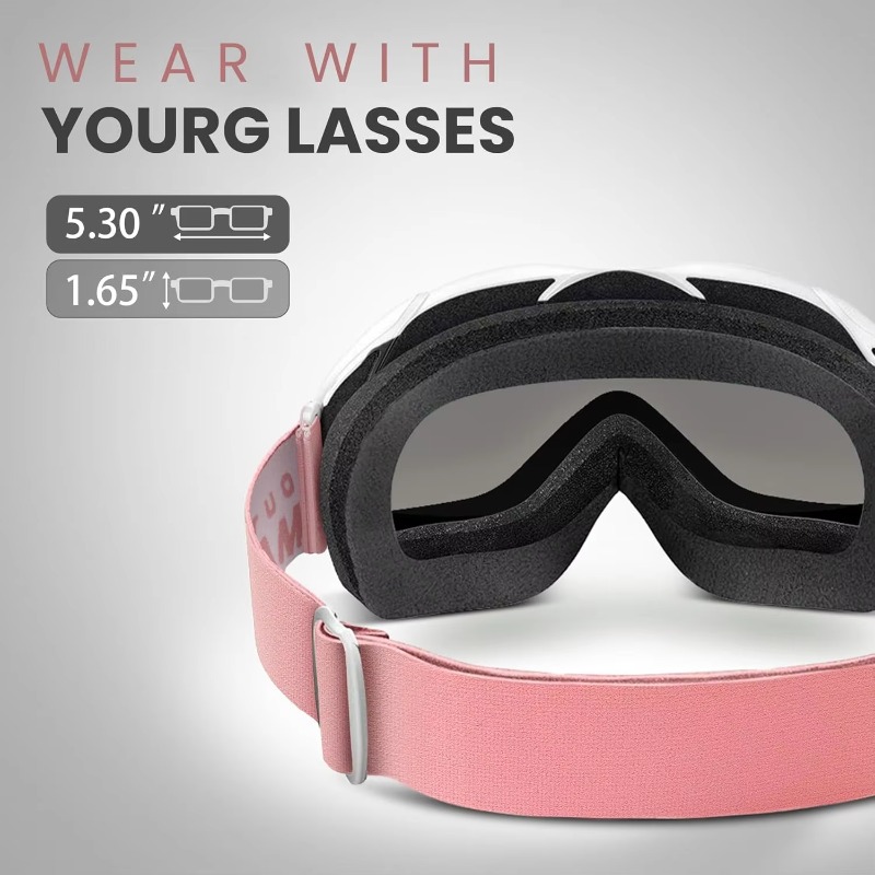 แว่นตาสกี/สโนว์บอร์ด Airo Outd - Snowboard Goggles Otg Over Glasses บทวิจารณ์และราคา