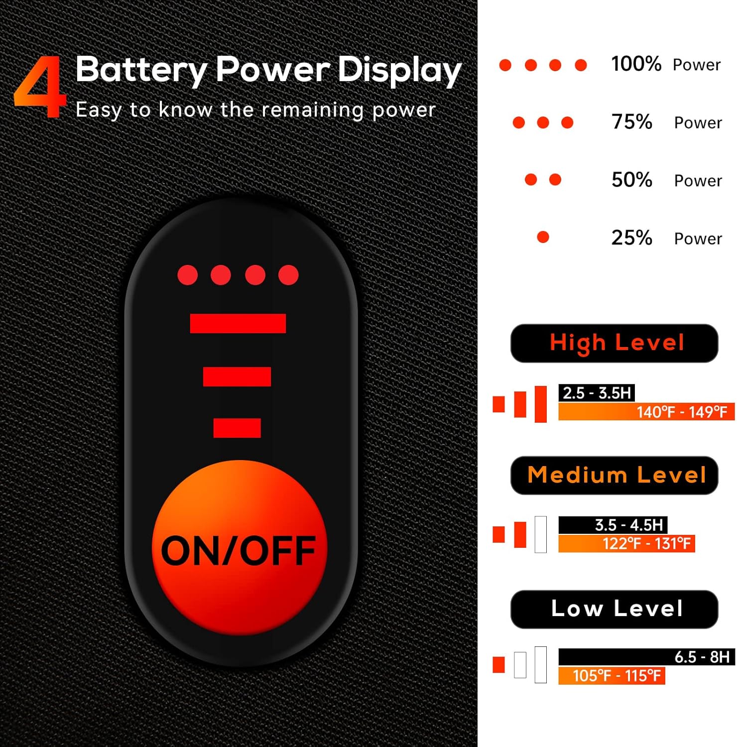 ถุงมือไฟฟ้าให้ความร้อนสำหรับฤด - Heated Ski Gloves Battery Waterproof บทวิจารณ์และราคา