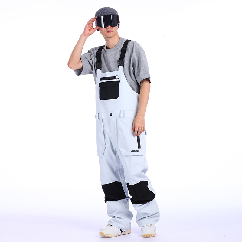 กางเกงสกีบิบสำหรับผู้หญิงและผู - Ski Pants Waterproof Insulated Winter บทวิจารณ์และราคา