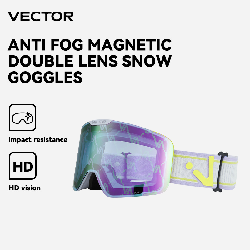 เวกเตอร์แว่นตาสกีแม่เหล็กพร้อม - Ski Goggles Magnetic Quick Change Lens บทวิจารณ์และราคา