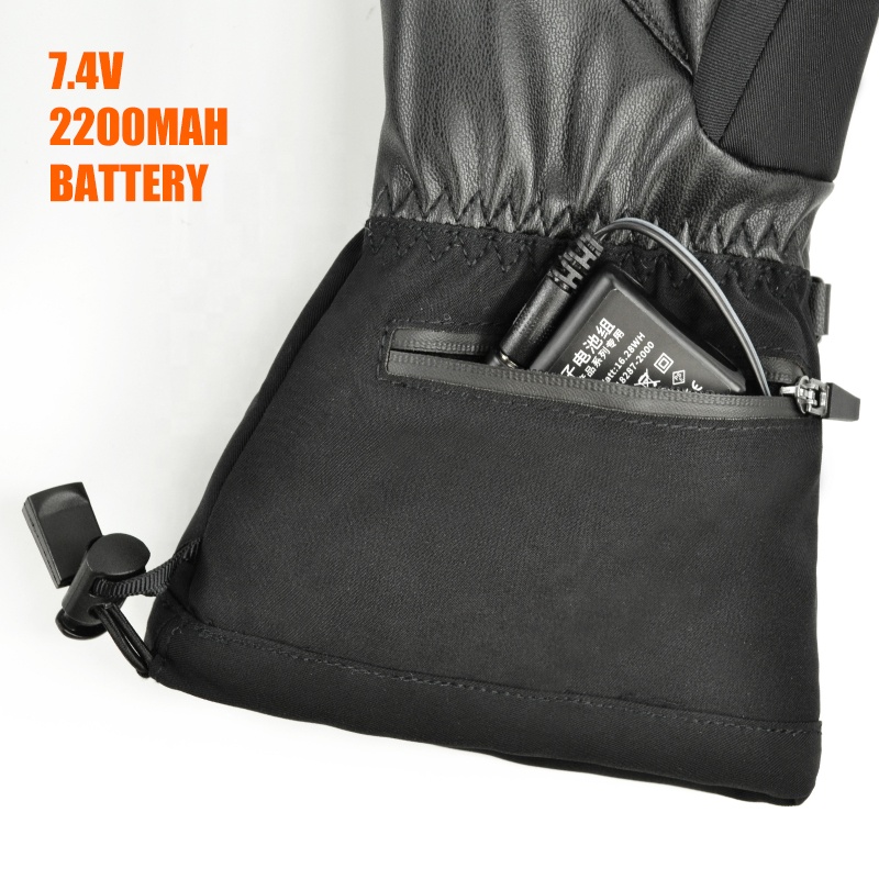 ถุงมือสกีแบบมีระบบทำความร้อน ช - Heated Ski Gloves Battery Waterproof บทวิจารณ์และราคา