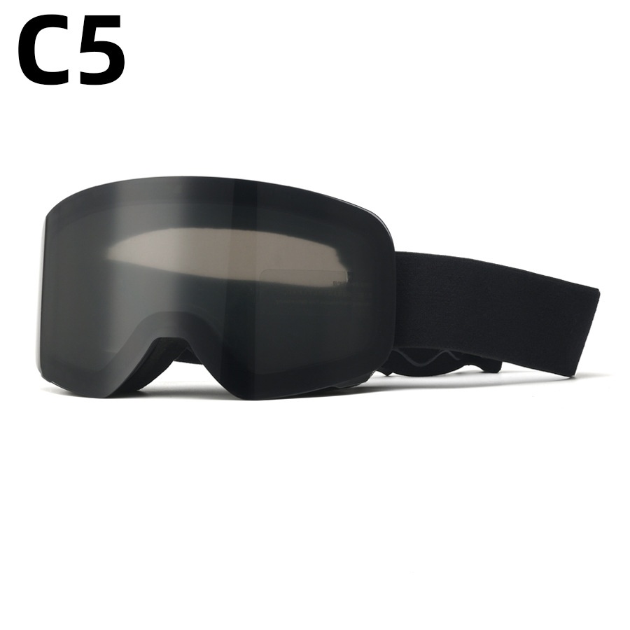 แว่นตาสกีกันลม HD เลนส์สองชั้น - Snowboard Goggles Otg Over Glasses บทวิจารณ์และราคา