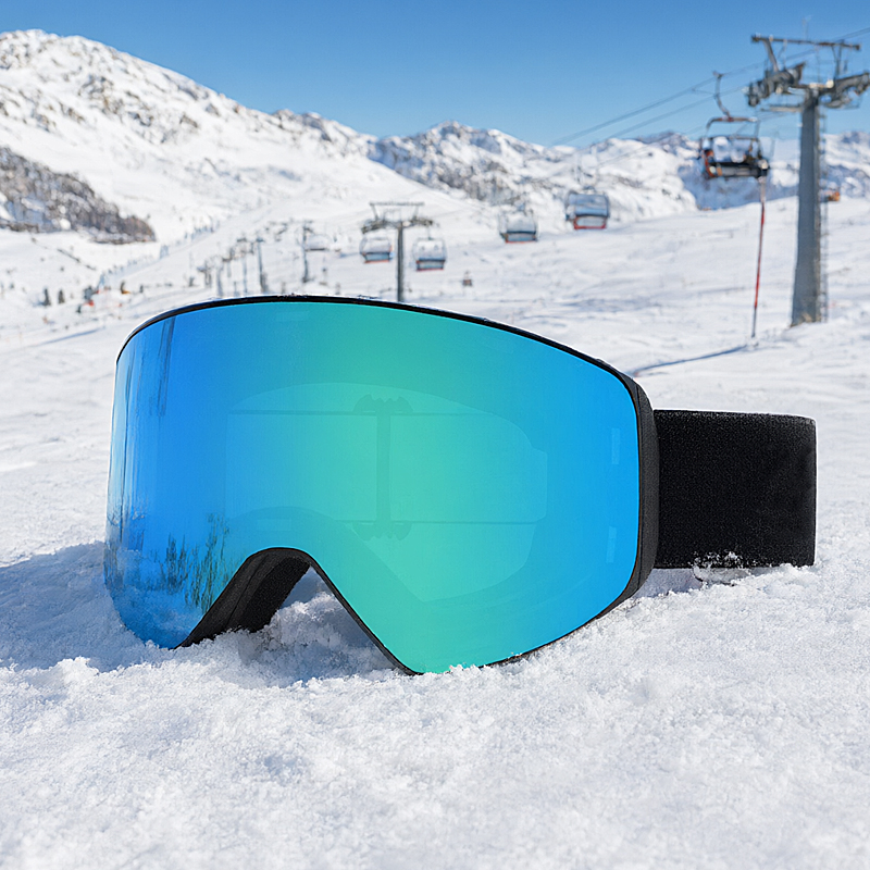 แว่นตาสกีเปลี่ยนเลนส์ได้รวดเร็ - Ski Goggles Magnetic Quick Change Lens บทวิจารณ์และราคา