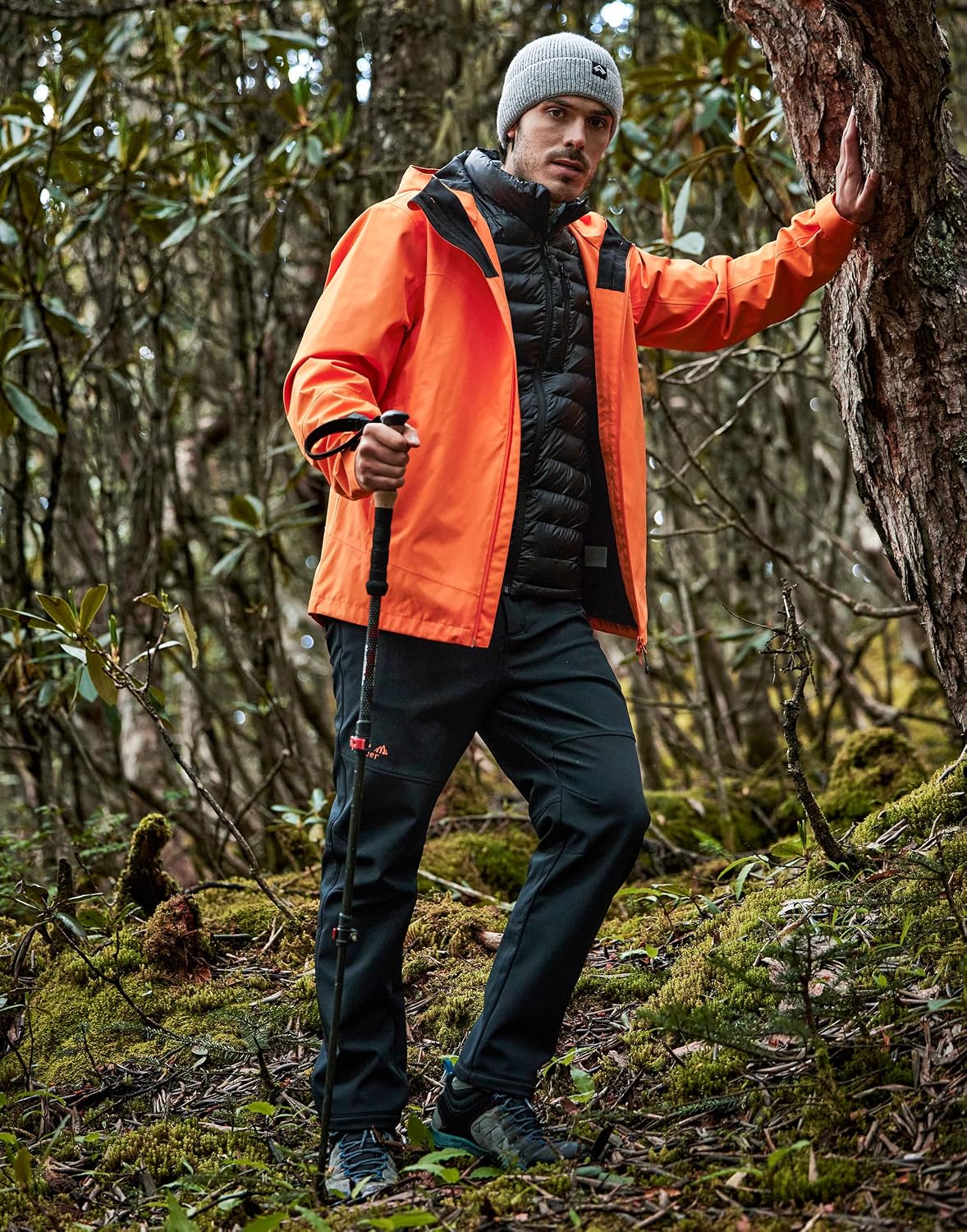 กางเกงเดินป่าบุขนแกะสำหรับผู้ช - Ski Pants Waterproof Insulated Winter บทวิจารณ์และราคา