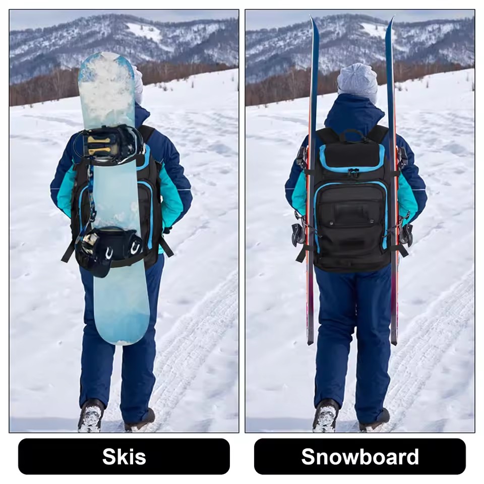 กระเป๋าใส่รองเท้าสกีแบบสะพายหล - Ski Boot Bag Backpack Travel บทวิจารณ์และราคา