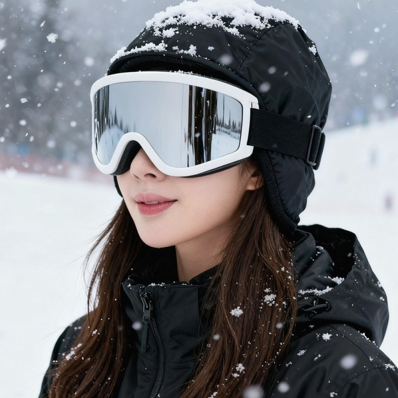 แว่นตาสกีฤดูหนาว แบบสวมทับแว่น - Snowboard Goggles Otg Over Glasses บทวิจารณ์และราคา