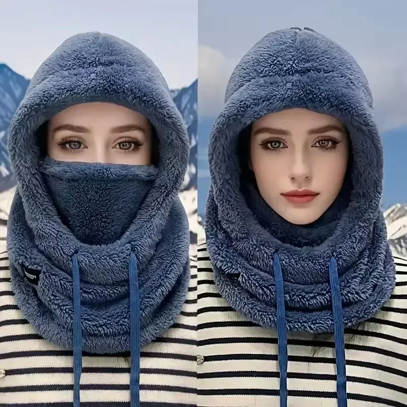 หมวกคลุมหน้ากันลมกันหนาวสำหรับ - Balaclava Ski Mask Windproof Fleece บทวิจารณ์และราคา