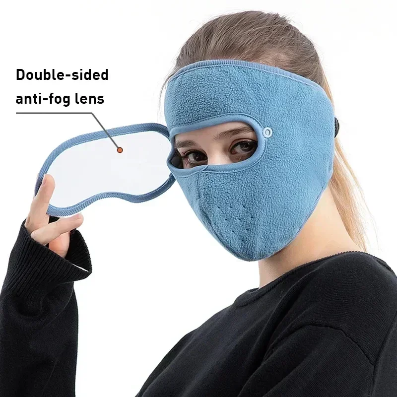 หน้ากากกันลมอุ่นหน้า หมวกกันหน - Balaclava Ski Mask Windproof Fleece บทวิจารณ์และราคา