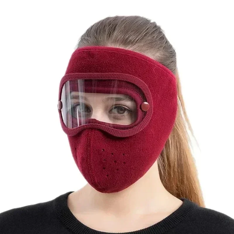 หน้ากากกันลมอุ่นหน้า หมวกกันหน - Balaclava Ski Mask Windproof Fleece บทวิจารณ์และราคา