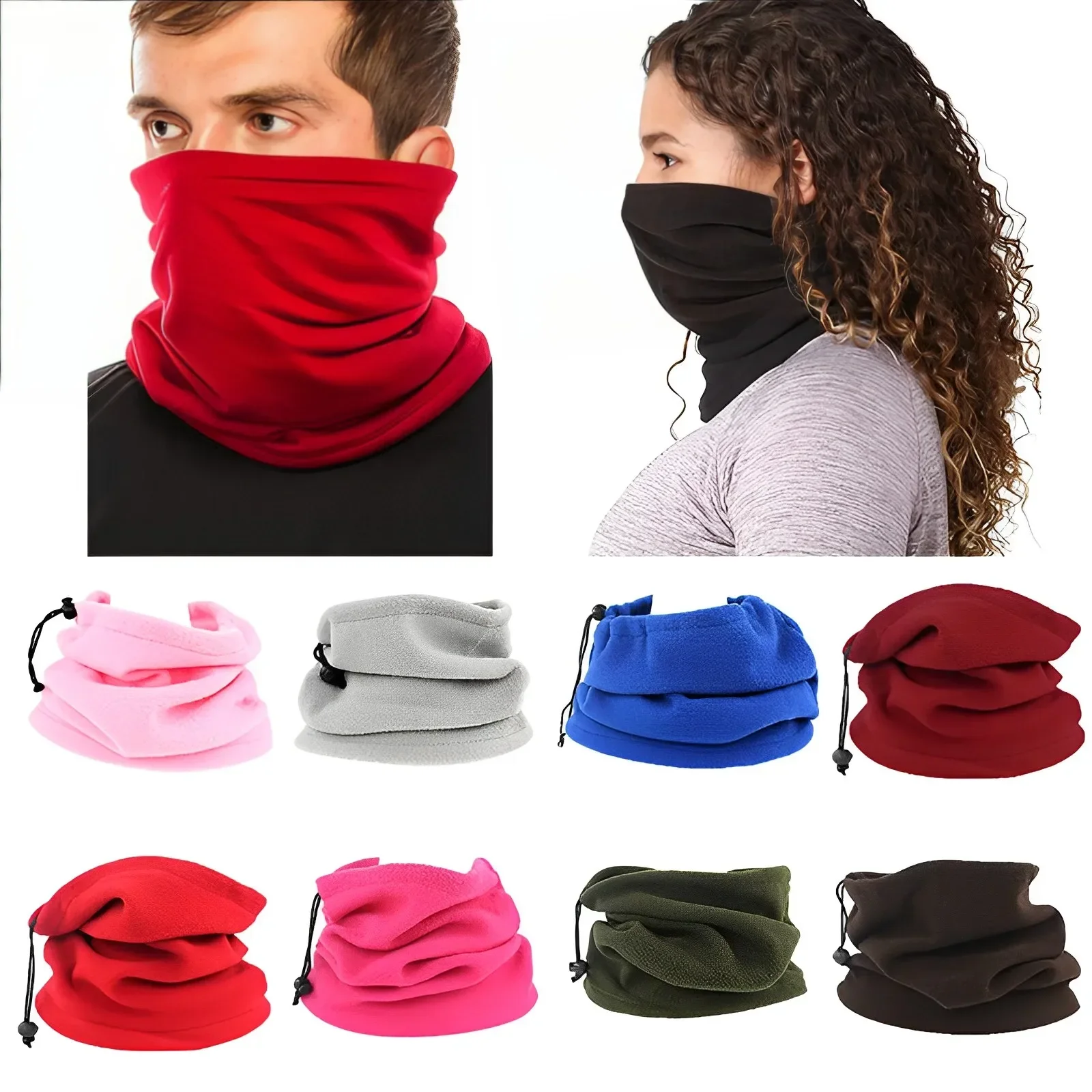 ฤดูหนาว WARM Unisex Windproof  - Balaclava Ski Mask Windproof Fleece บทวิจารณ์และราคา