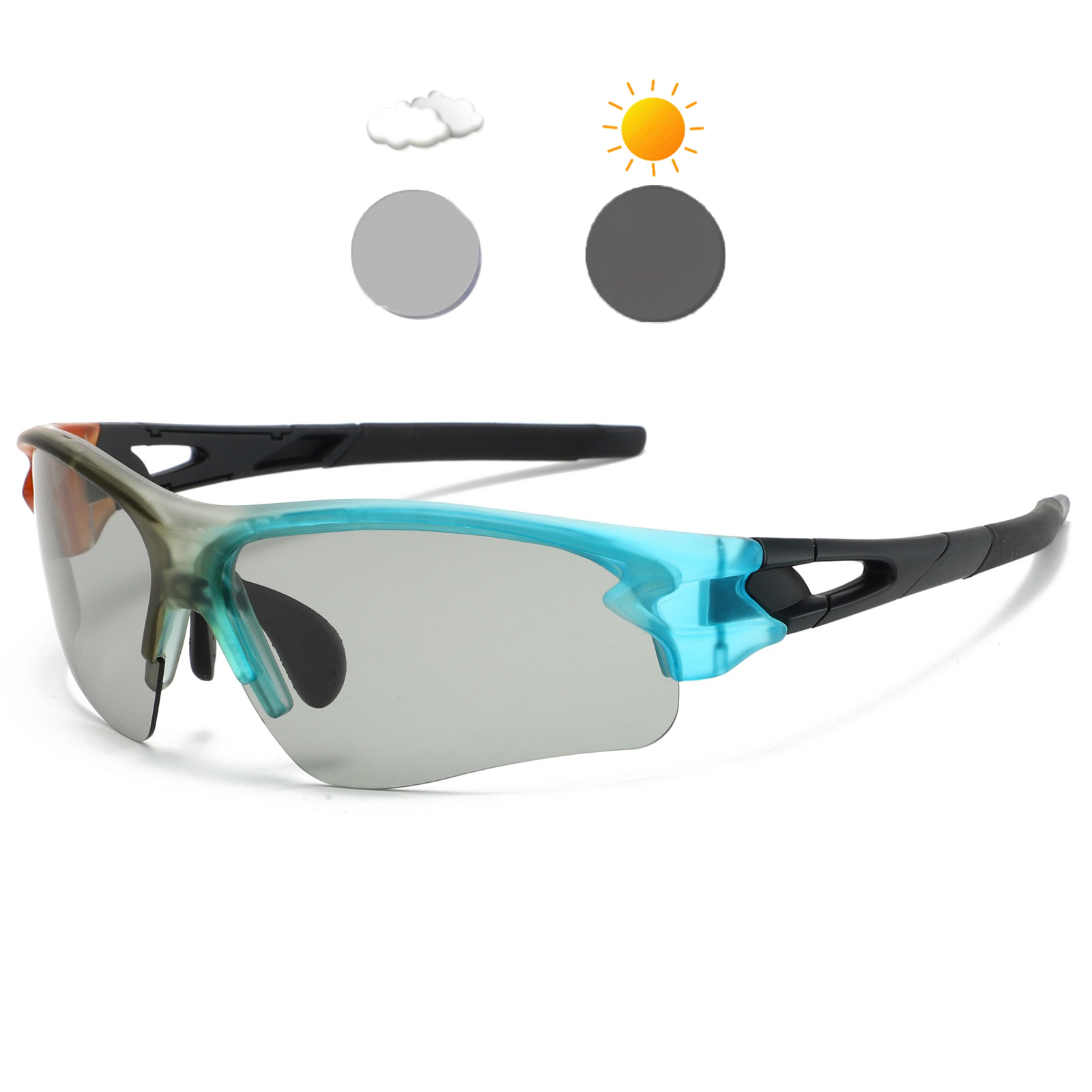 ผู้ชายผู้หญิงแว่นกันแดดโพลาไรซ - Ski Goggles Polarized Photochromic บทวิจารณ์และราคา