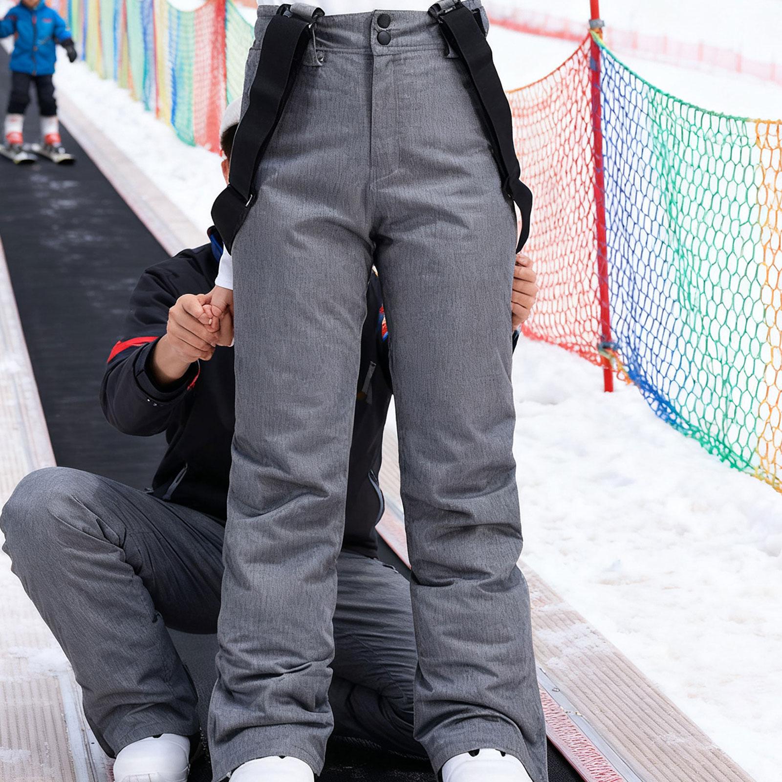 กางเกงสกีแบบมีฉนวน, ชุดกันหนาว - Ski Pants Waterproof Insulated Winter บทวิจารณ์และราคา