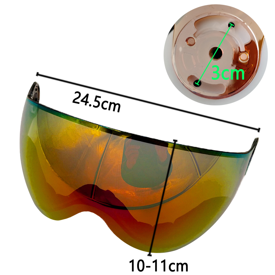 LOCLE MOON MS95 MS99 หมวกกันน็ - Ski Helmet With Integrated Visor บทวิจารณ์และราคา
