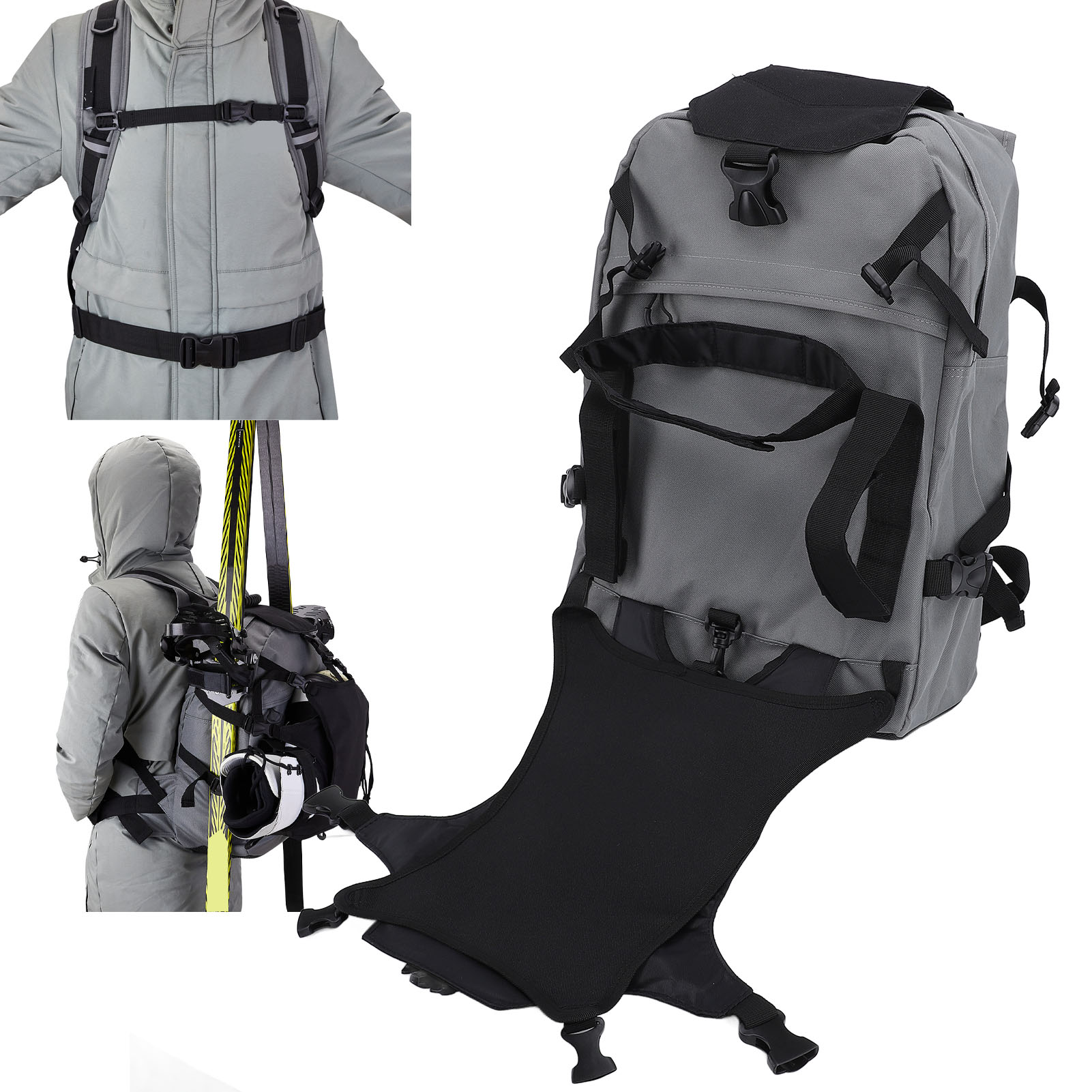 กระเป๋าสกีกันน้ำ 30 ลิตร กระเป - Ski Boot Bag Backpack Travel บทวิจารณ์และราคา