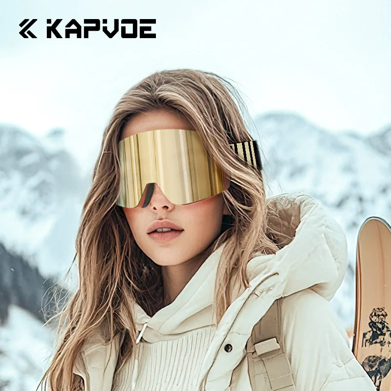 Kapvoe Snow Goggles สกีสโนว์บอ - Ski Goggles Polarized Photochromic บทวิจารณ์และราคา