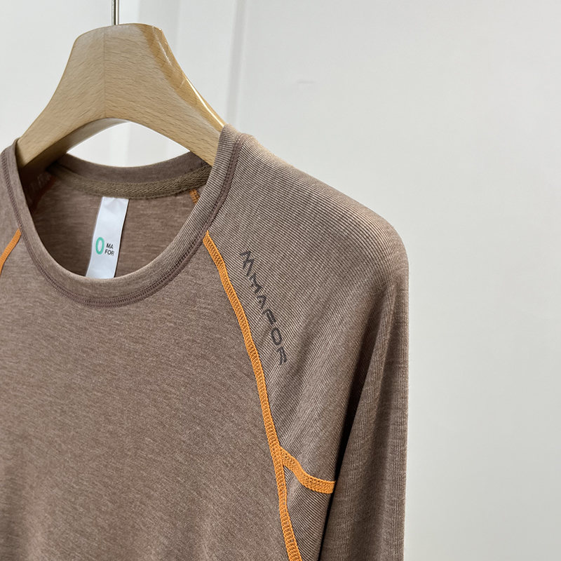 เสื้อยืดแขนยาวผสมขนแกะเมอริโนพ - Merino Wool Base Layer Thermal Underwear บทวิจารณ์และราคา
