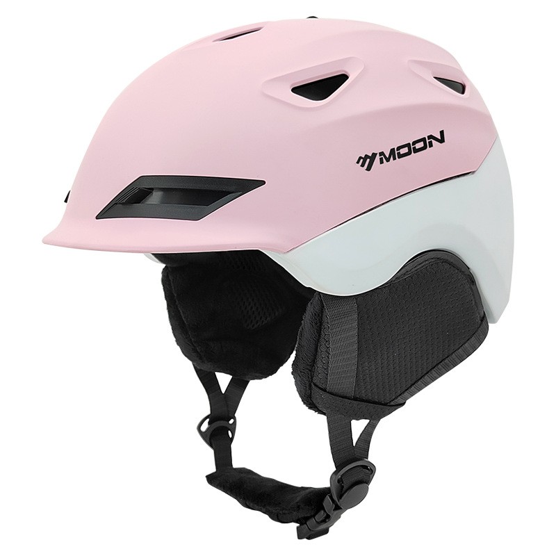 MOON-หมวกกันน็อคสกีสําหรับผู้ใ - Ski Helmet With Integrated Visor บทวิจารณ์และราคา