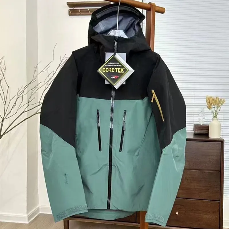 เสื้อแจ็คเก็ตสำหรับเดินป่าแบบย - Snowboard Jacket Gore Tex Waterproof บทวิจารณ์และราคา