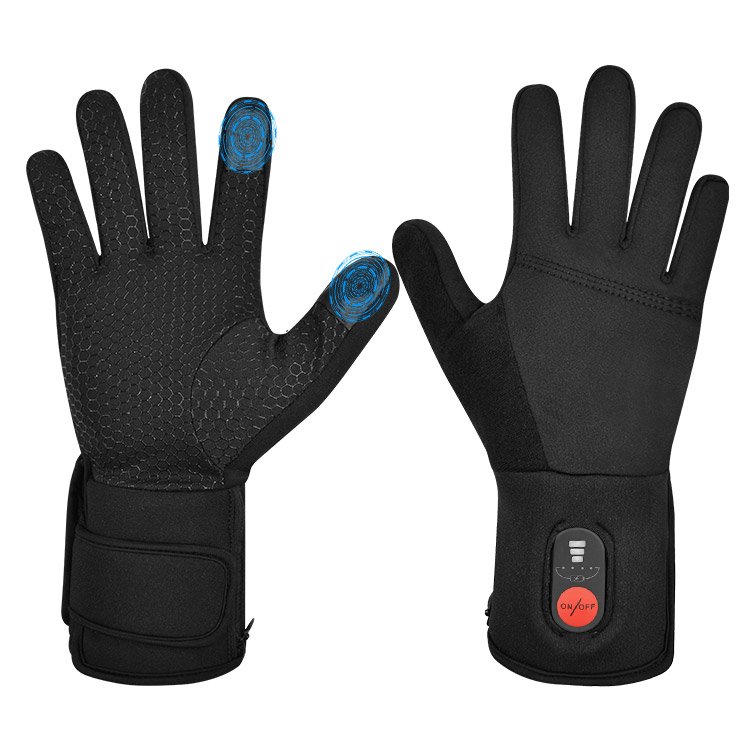 ถุงมือกันน้ำแบบกำหนดเองได้ พร้ - Heated Ski Gloves Battery Waterproof บทวิจารณ์และราคา