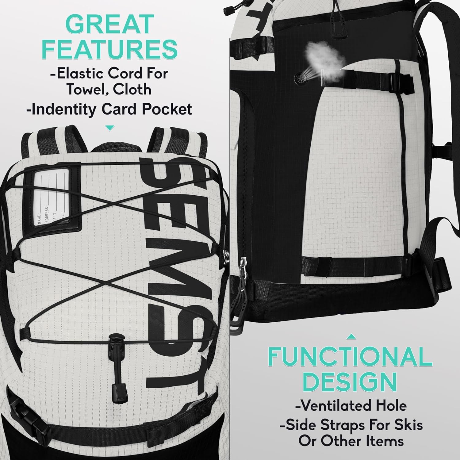 กระเป๋าใส่รองเท้าสกี, กระเป๋าเ - Ski Boot Bag Backpack Travel บทวิจารณ์และราคา