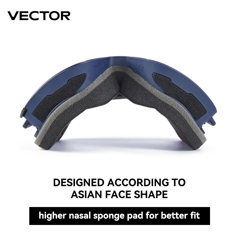 แว่นตาสกีแม่เหล็ก VECTOR พร้อม - Ski Goggles Magnetic Quick Change Lens บทวิจารณ์และราคา