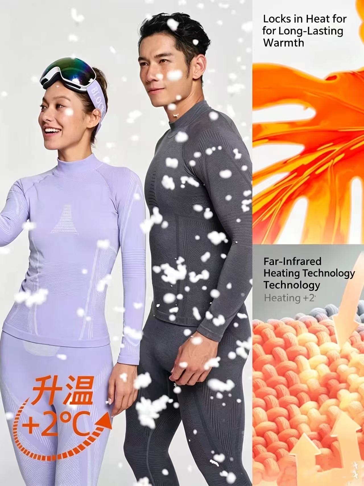 ชุดชั้นในกันหนาวสำหรับผู้ชายแล - Merino Wool Base Layer Thermal Underwear บทวิจารณ์และราคา
