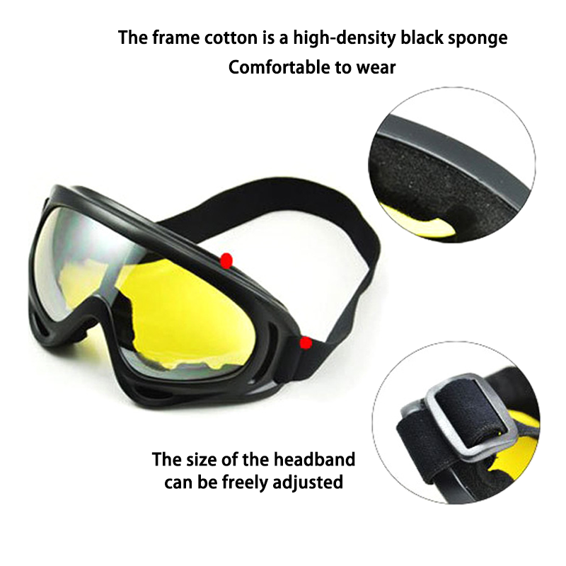 แว่นตากันลมสำหรับมอเตอร์ครอส แ - Ski Goggles Polarized Photochromic บทวิจารณ์และราคา