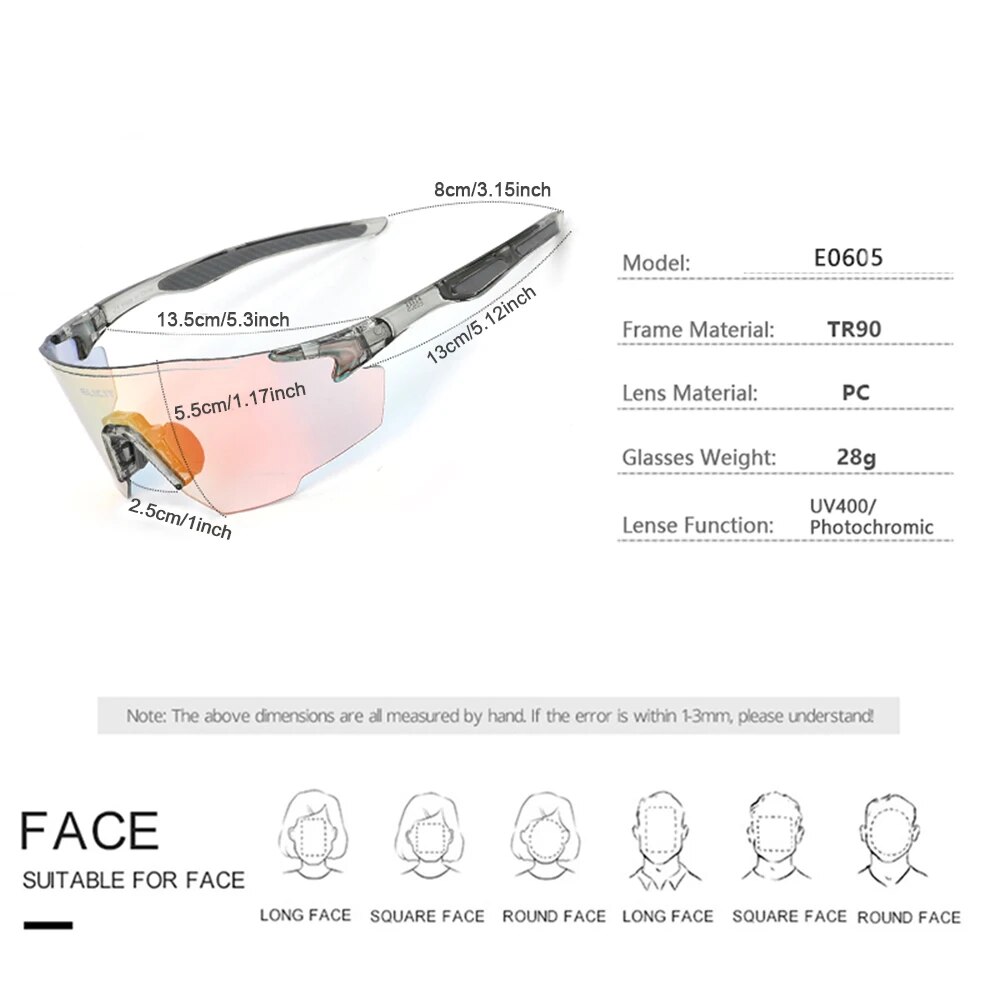 ใหม่ Photochromic แว่นตาขี่จัก - Ski Goggles Polarized Photochromic บทวิจารณ์และราคา