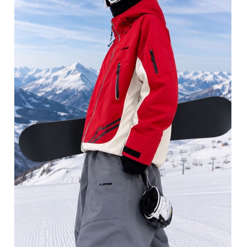 ชุดเสื้อแจ็คเก็ตและกางเกงสกีสี - Ski Pants Waterproof Insulated Winter บทวิจารณ์และราคา