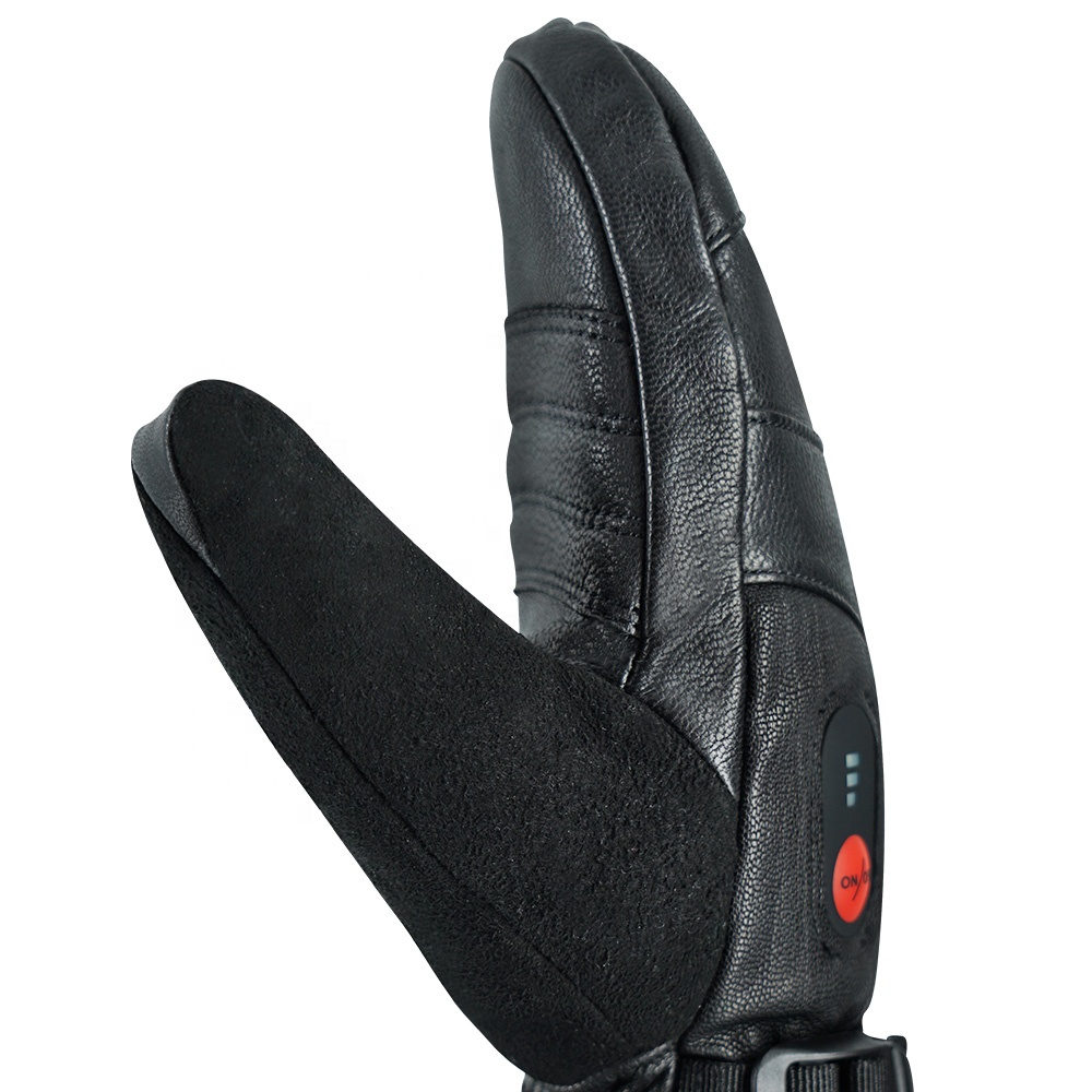 ถุงมือสกีแบบหน้าจอสัมผัส SAVIO - Heated Ski Gloves Battery Waterproof บทวิจารณ์และราคา