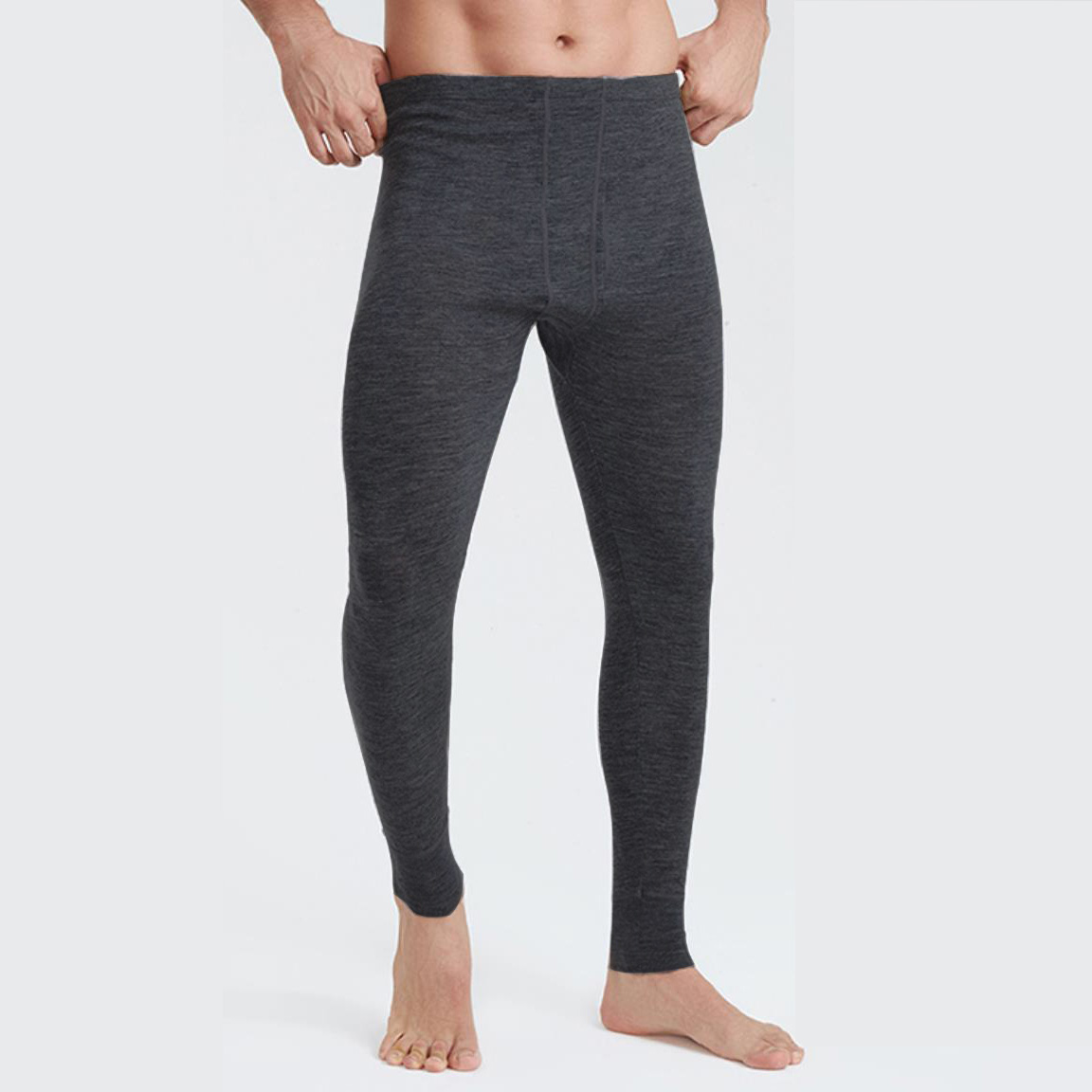 กางเกงลองจอห์นชาย 100% ทำจากขน - Merino Wool Base Layer Thermal Underwear บทวิจารณ์และราคา