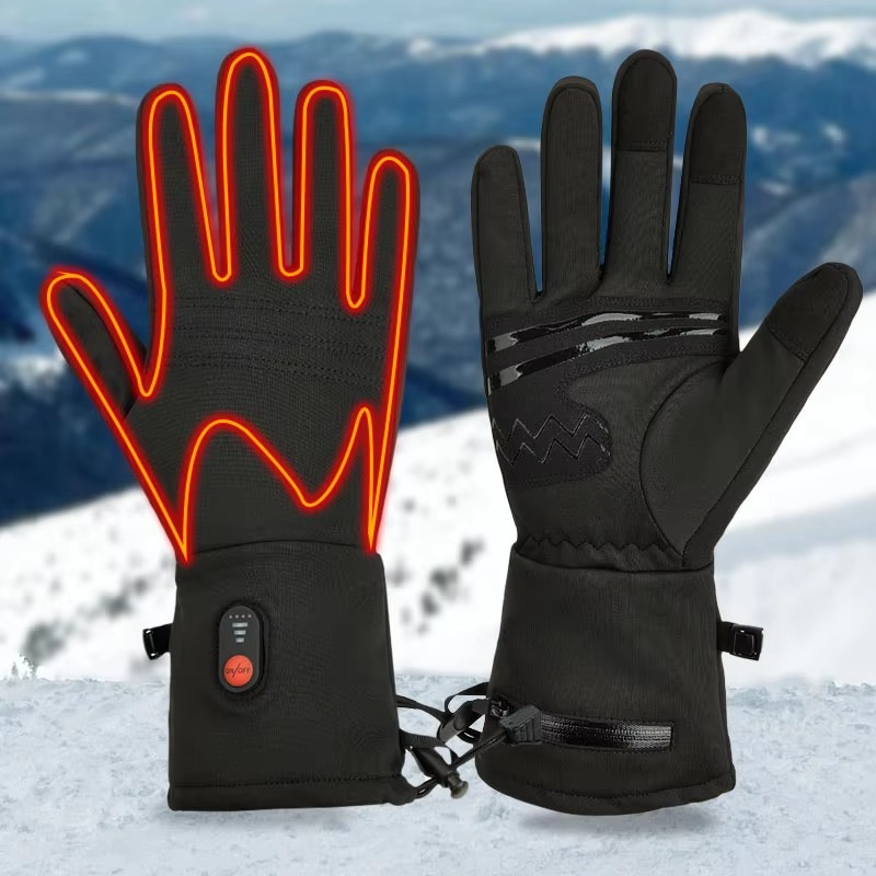 ถุงมือกันหนาวแบบบาง Airo OEM พ - Heated Ski Gloves Battery Waterproof บทวิจารณ์และราคา