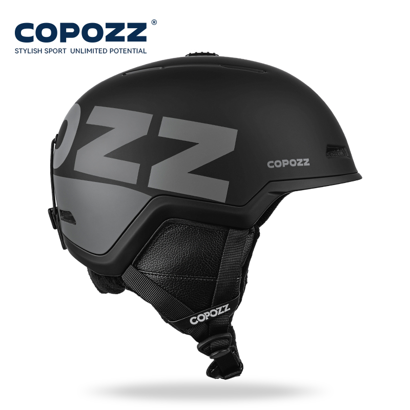 COPOZZ หมวกกันน็อคสกีครึ่งครอบ - Ski Helmet With Integrated Visor บทวิจารณ์และราคา