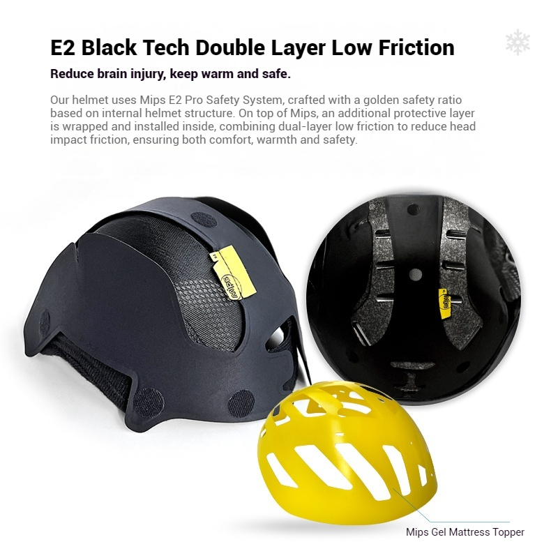 หมวกสกี MOON MIPS พร้อมแว่นตาส - Ski Helmet With Integrated Visor บทวิจารณ์และราคา