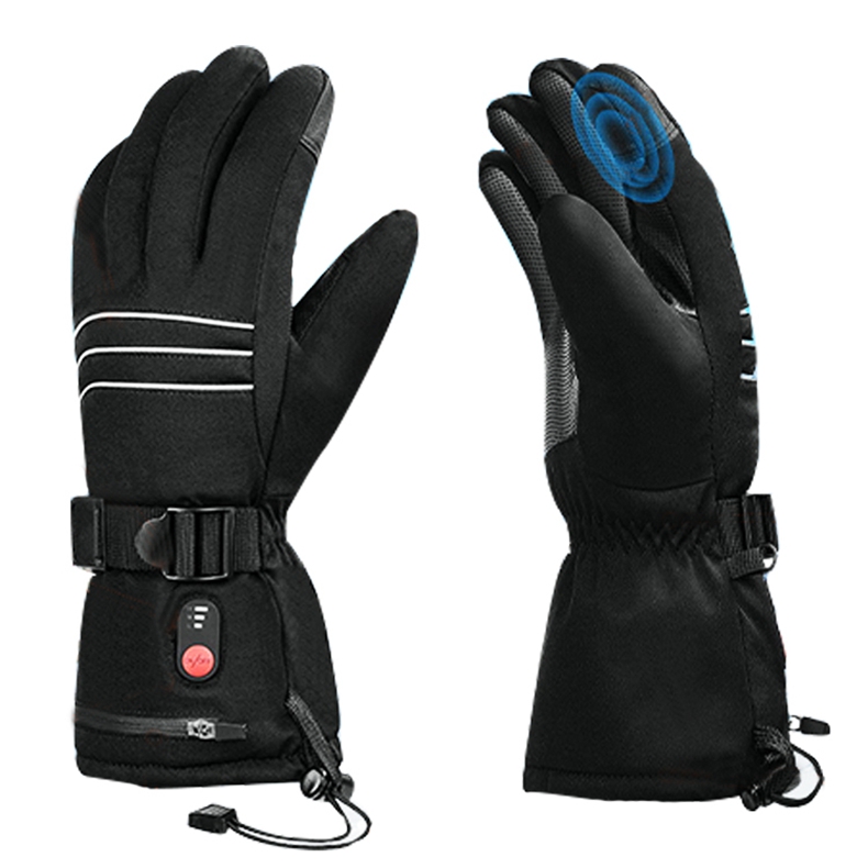 ถุงมือกันหนาวแบบมีระบบทำความร้ - Heated Ski Gloves Battery Waterproof บทวิจารณ์และราคา
